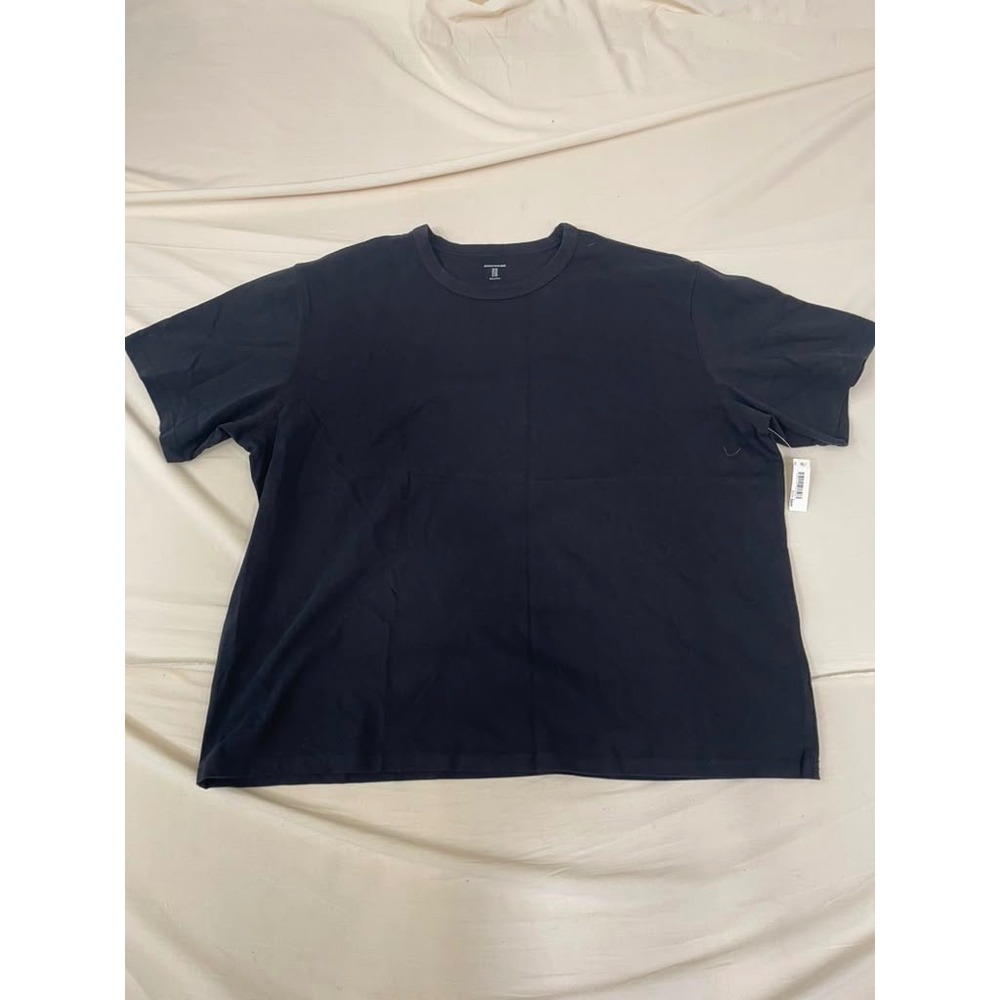 Amazon Essentials Mens Short Sleeve Crewneck T-Shirt Black Size 3XL NWT